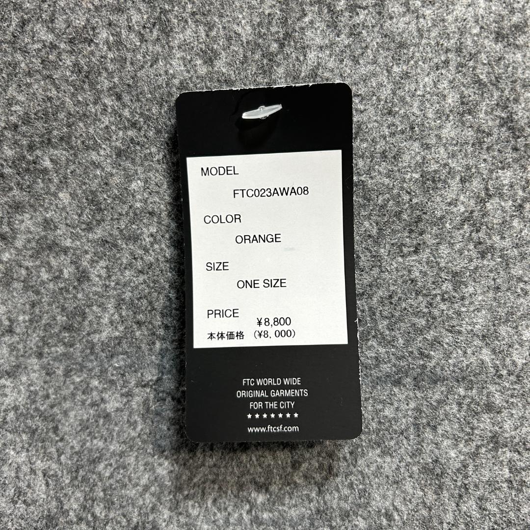 FTC OG LOGO RUG オレンジ ロゴ ラグマット 玄関マット