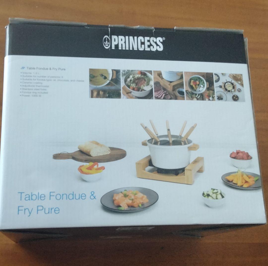 PRINCESSプリンセス テーブルフォンデュ アンド フライピュア★新品未使用