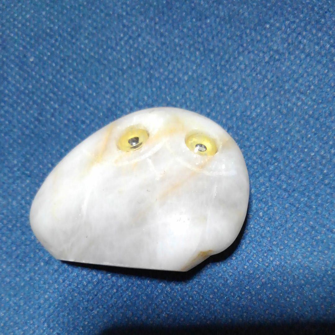 ♥️♥️珍しい！天然小石のフクロウ①
