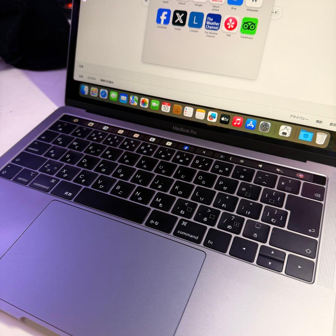 MacBookPro 2019年モデル 高性能i5 TouchBar搭載