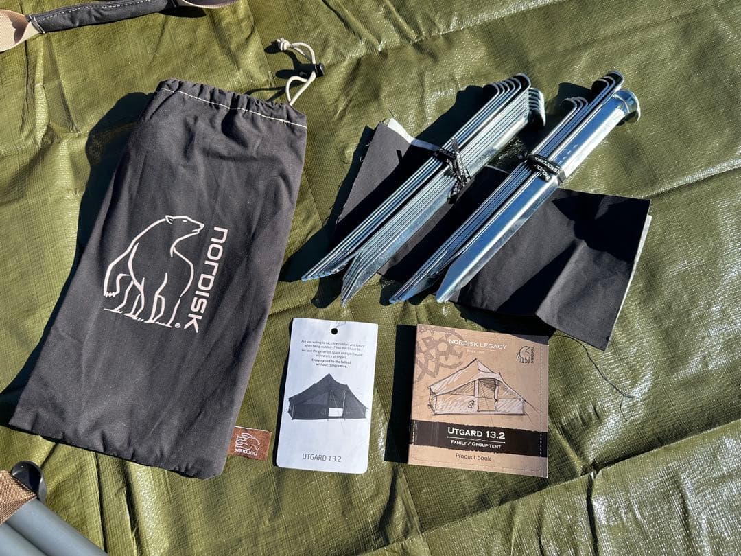 Nordisk Utgard Black Edition テントフロア付き！