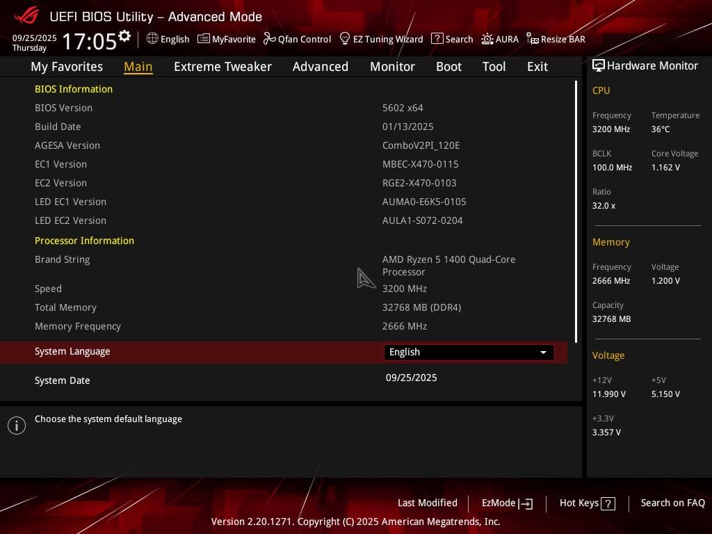 ASUS ROG Crosshair VII HERO(X470 マザーボード)
