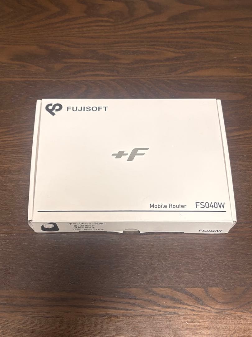 FUJISOFT FS040W モバイルルーター　セット