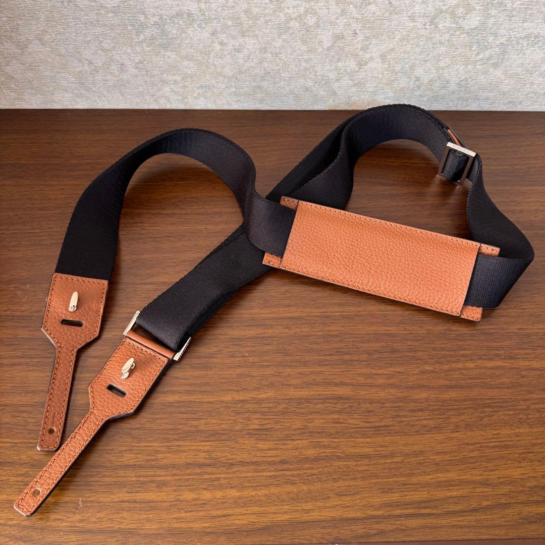 SERAPIAN カシミアレザー製 ラージ ブリーフケース セラピアン ブラウン