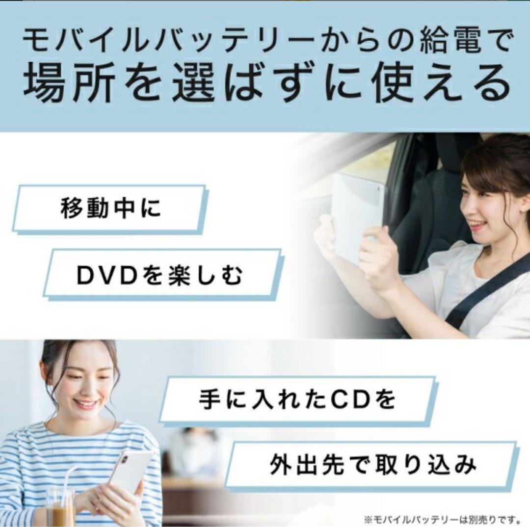 ラクレコ＋ Wi-Fi DVD CD バッファロー BUFFALO ホワイト