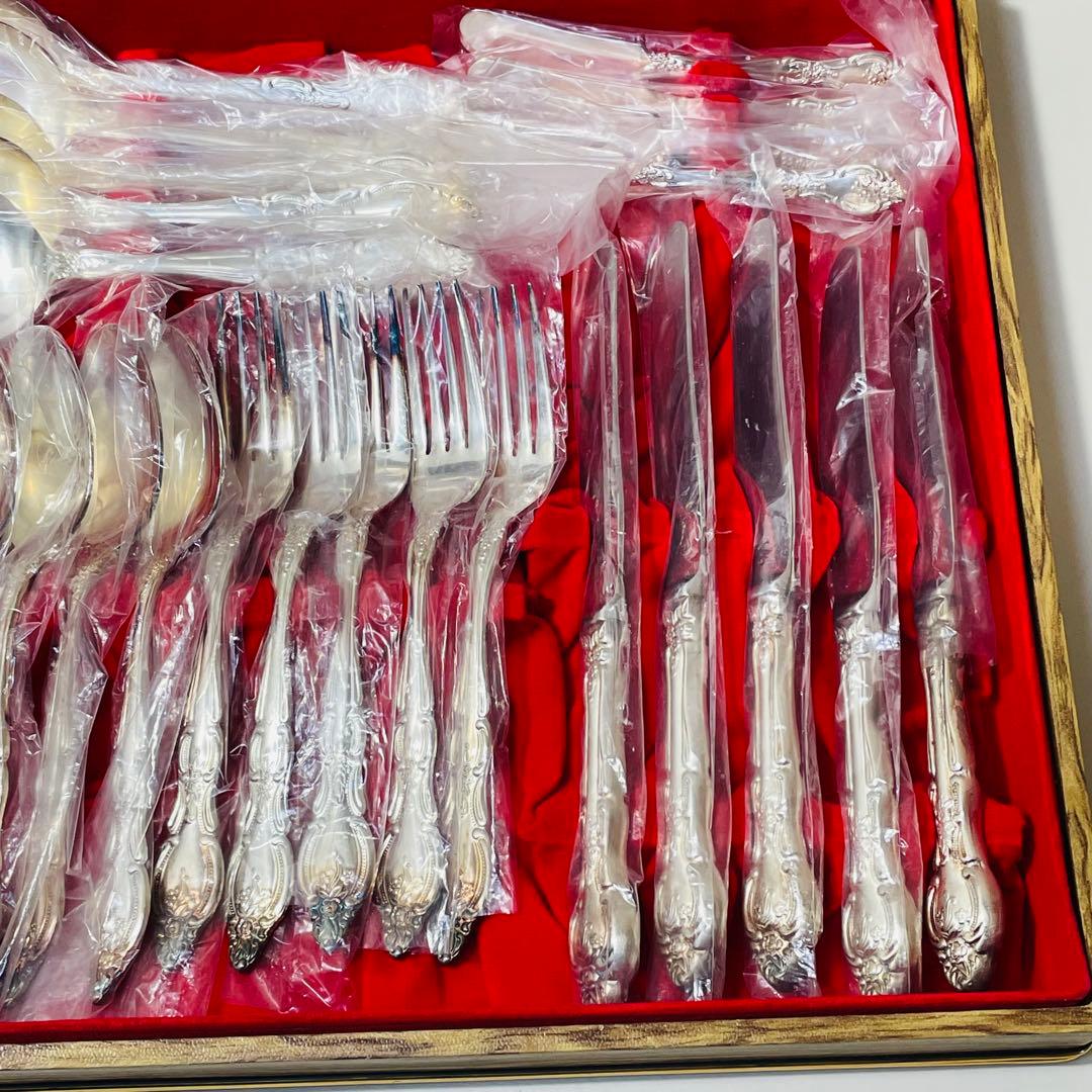 ニュージャパンテーブルウェア　カトラリーセット　レトロ　未使用