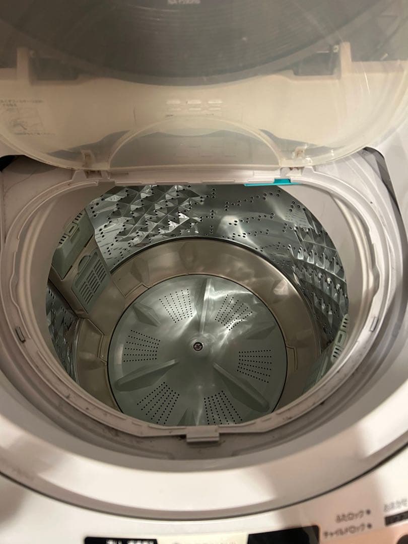 Panasonic NA-FA90H6 9kg縦型洗濯機 本体　たのメル便匿名