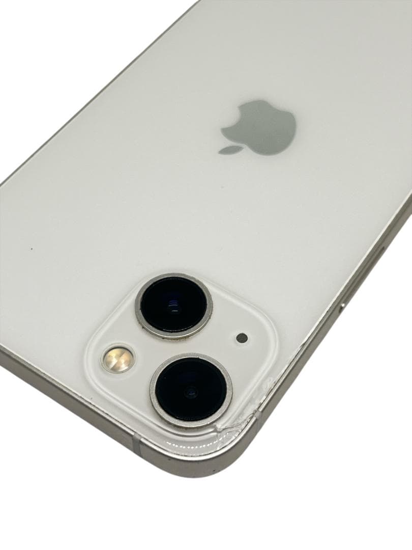 金欠学生【美品】iPhone13 128G ホワイト　バッテリー100%