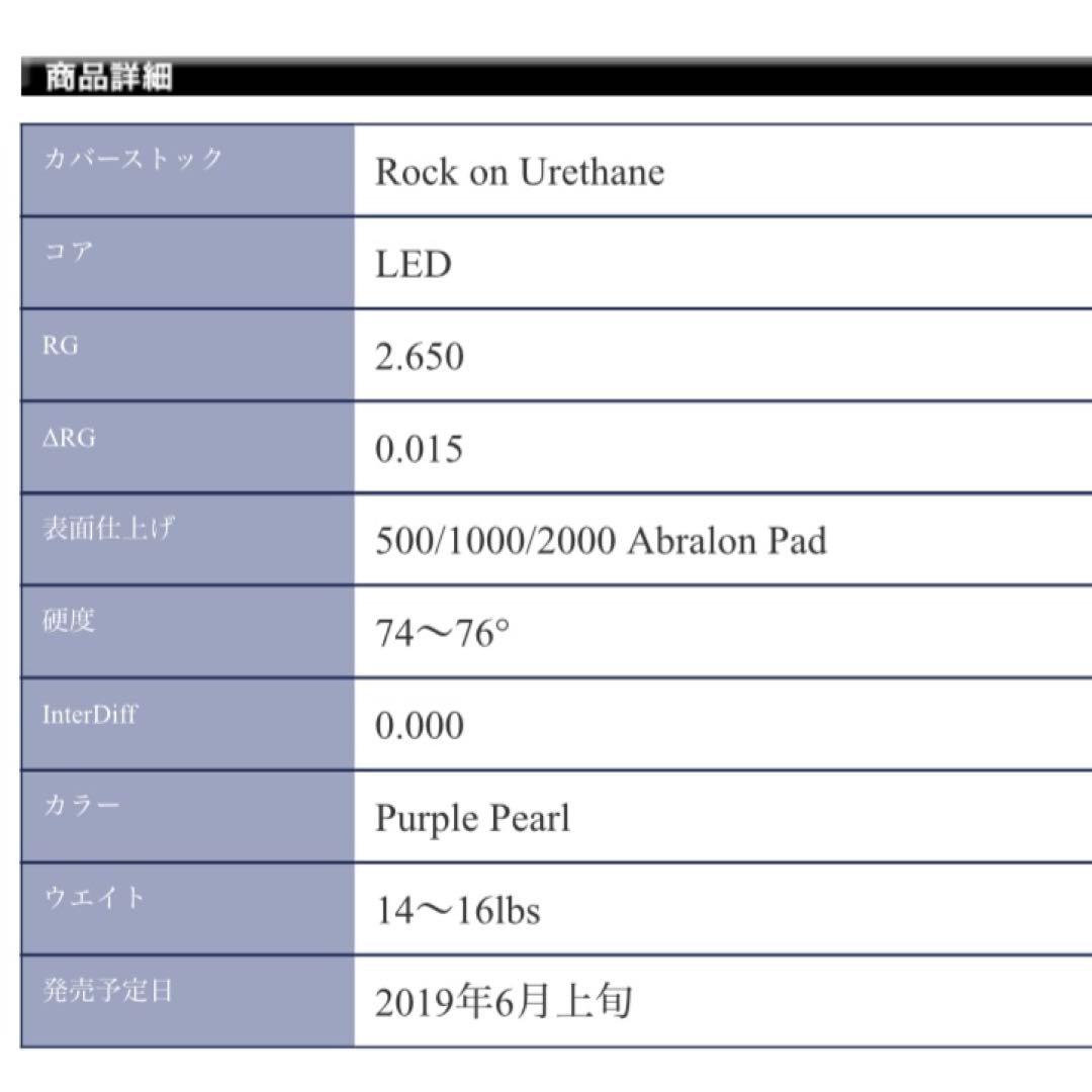 新品未使用！Columbia 300 ロックオン　ウレタンボール 15lbs