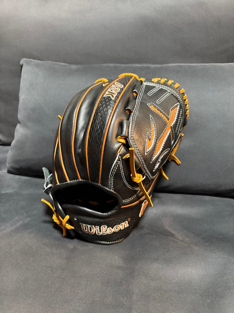 M*k様 【日本未発売】Wilson A2K硬式グローブ 黒/オレンジ