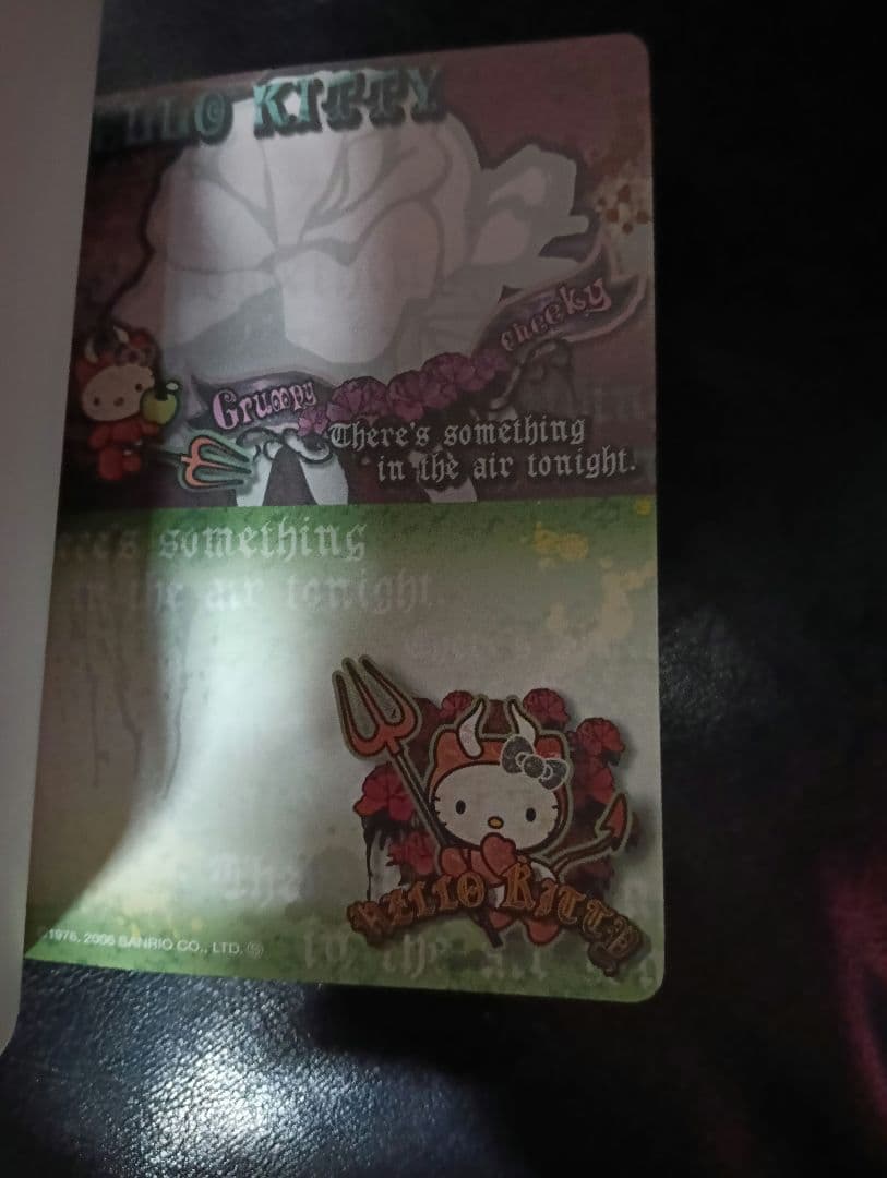 レア【2006年】デビルキティ　メモ帳　レターセット　KT