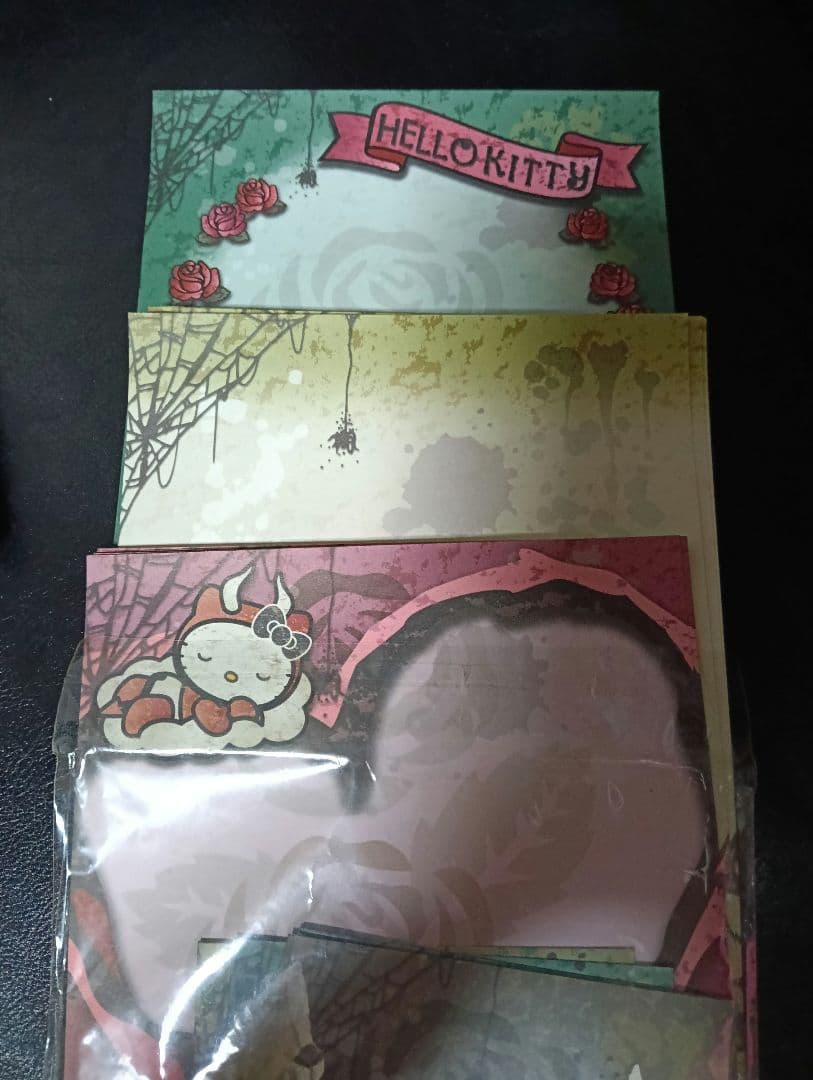 レア【2006年】デビルキティ　メモ帳　レターセット　KT