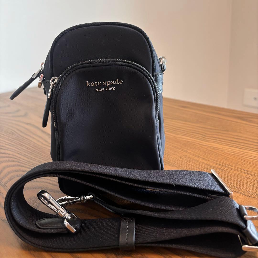 kate spade ナイロン ノース サウス フォン クロスボディ