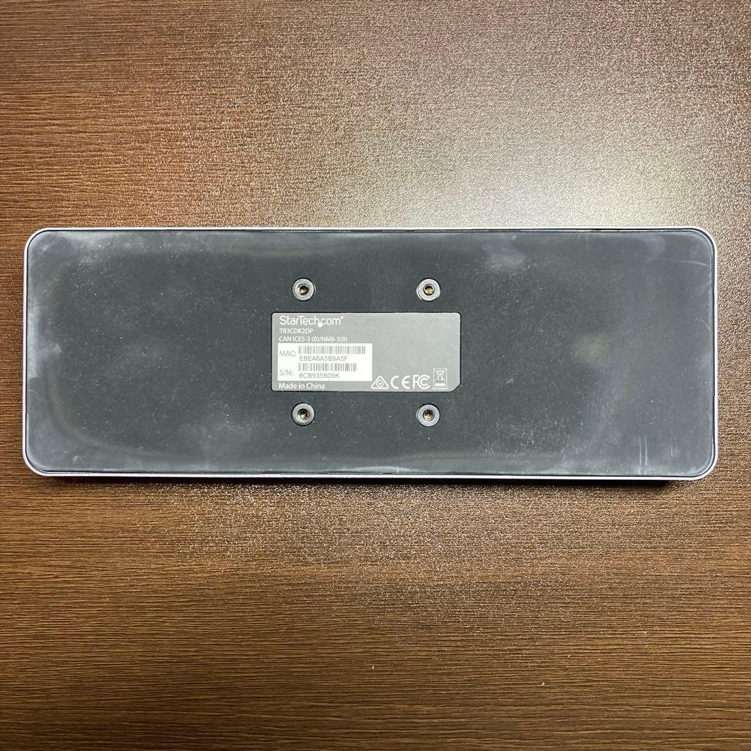 【美品】StarTech.com Thunderbolt3ドッキングステーション