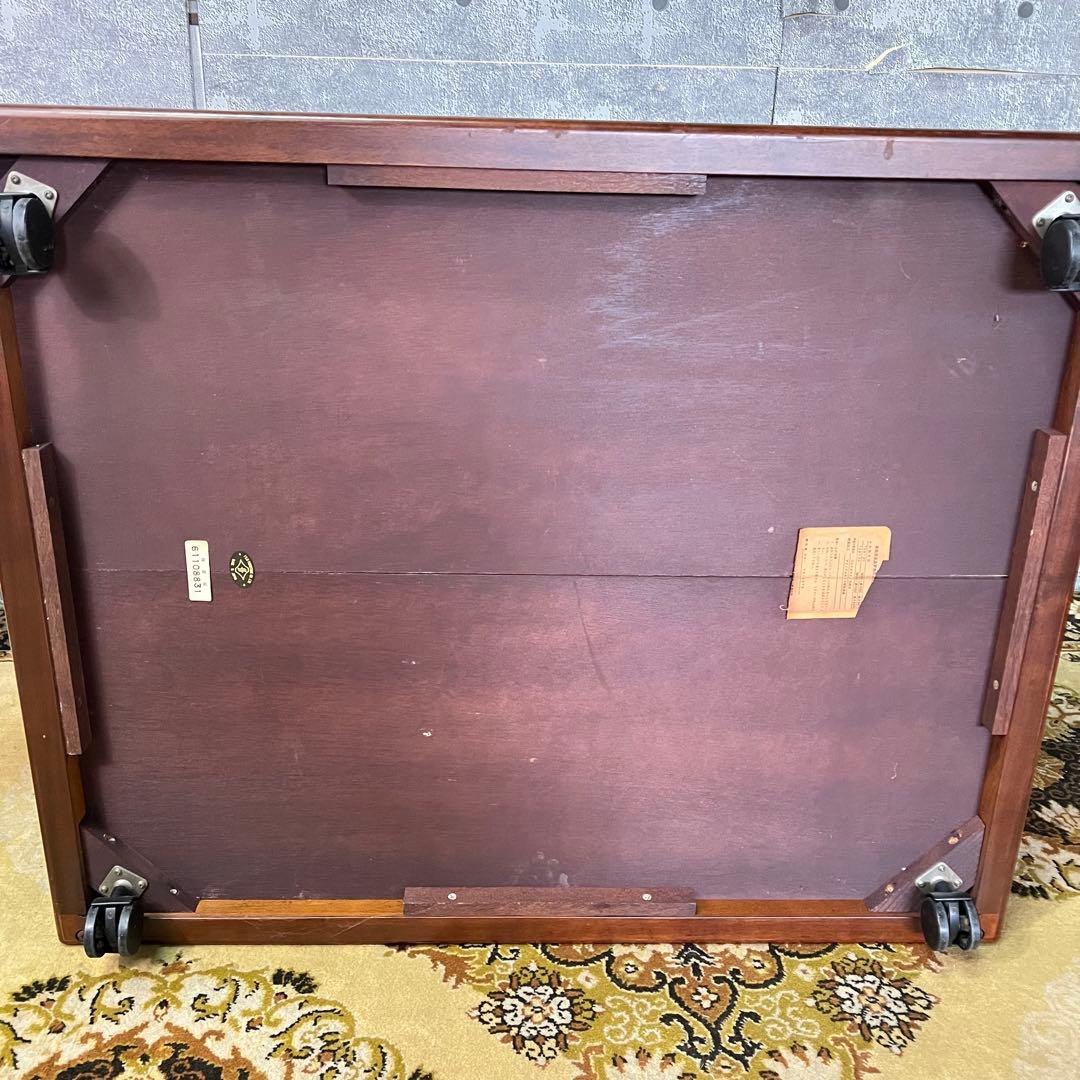 ꧁FUJI FURNITURE 冨士ファニチア꧂ガラステーブル センター ロー