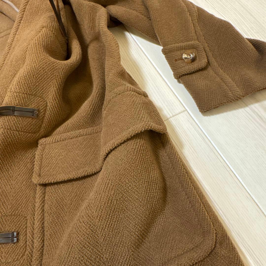 Paul Stuart ポールスチュアート ブラウン ダッフルコート カシミア