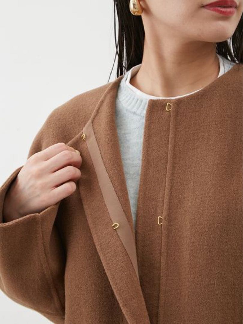 T.KMilaOwenミラ オーウェン 2wayファーポケットリバーコート