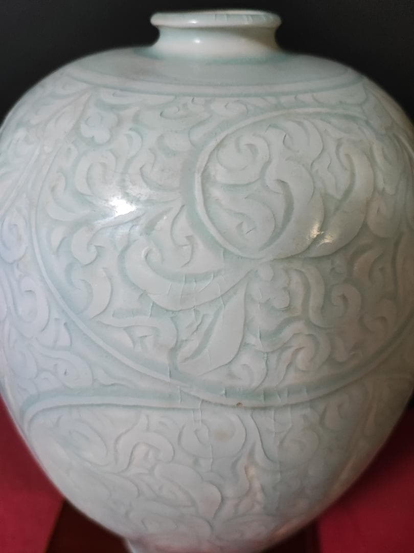 中国壺　梅瓶　湖田窯