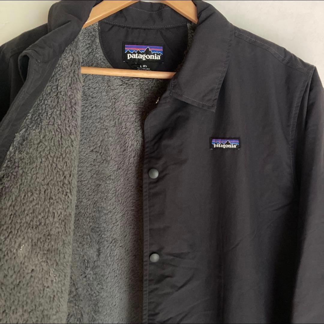 patagonia ラインド イスマスコーチズジャケットブラック Lサイズ
