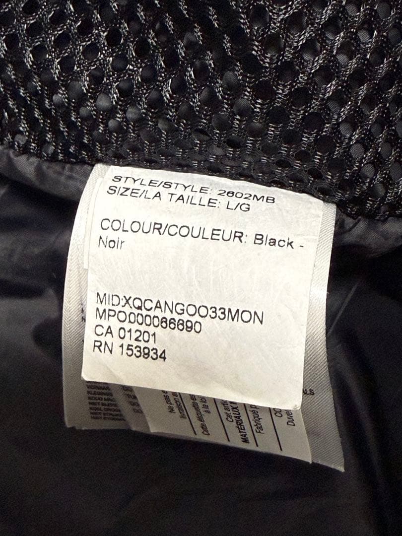   OSBORNE PARKAオズボーンパーカ　黒L