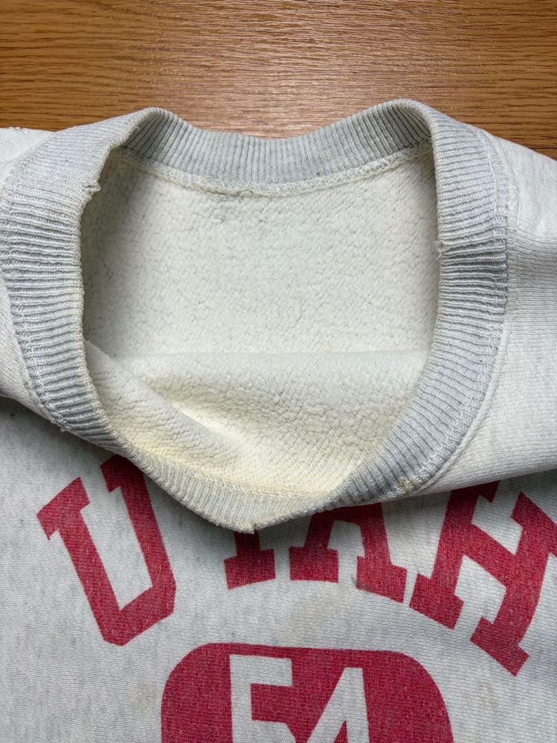 60s Champion リバースウィーブ タタキタグ ツートーン 染み込み