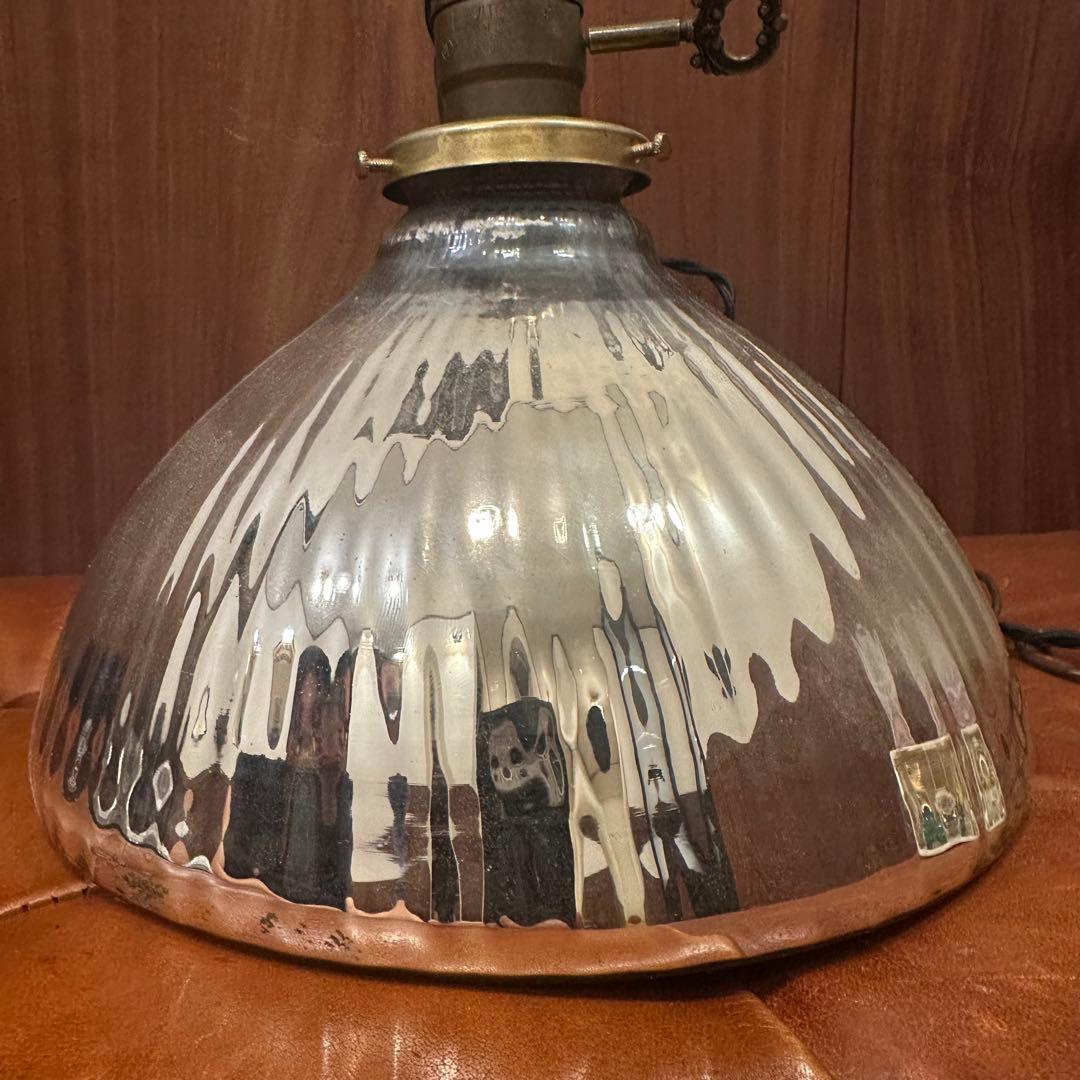 専用ビンテージ マーキュリーグラスシェード　ペンダントライト