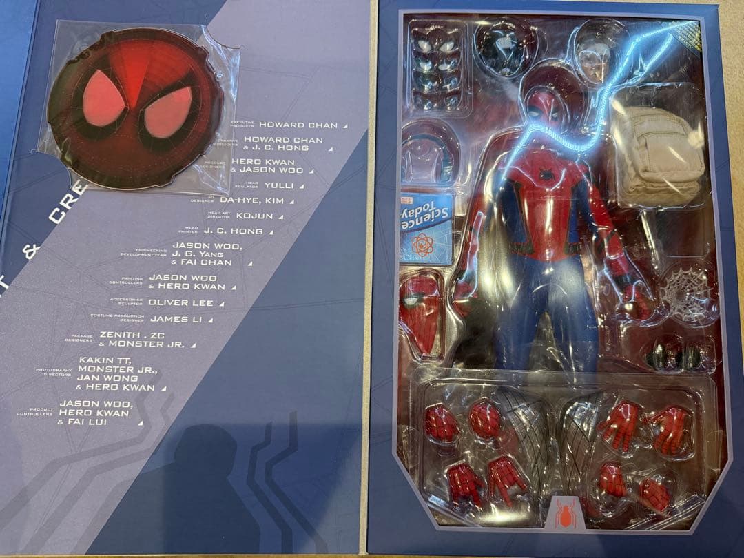 ホットトイズ　スパイダーマン　ホームカミング　トイサピエンス