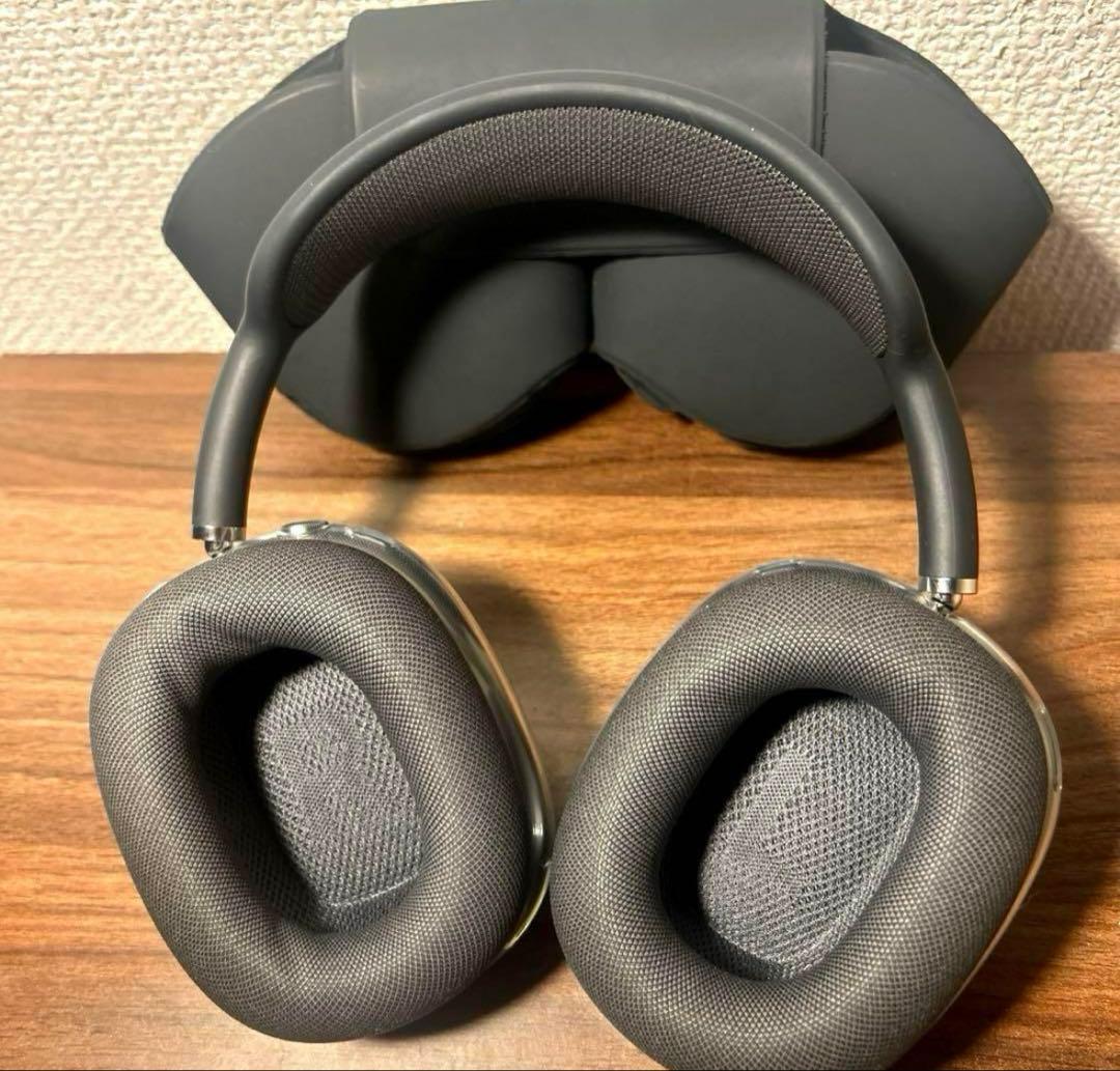 コメント確認してください。返品受け付けません。AirPods MAX ブラック