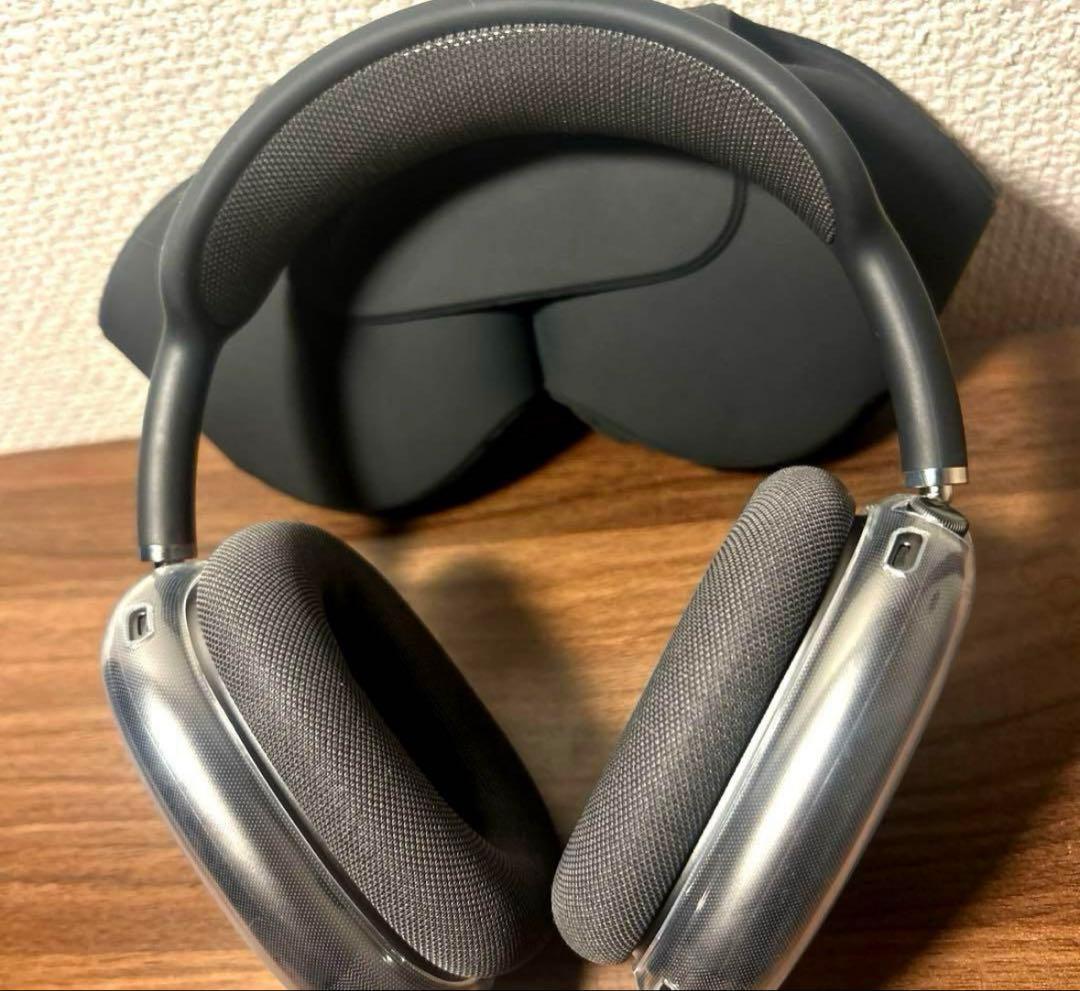 コメント確認してください。返品受け付けません。AirPods MAX ブラック