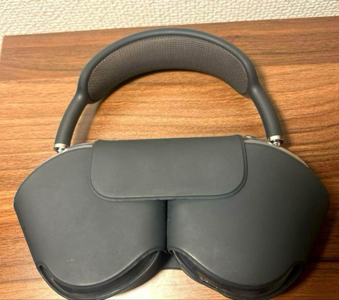 コメント確認してください。返品受け付けません。AirPods MAX ブラック