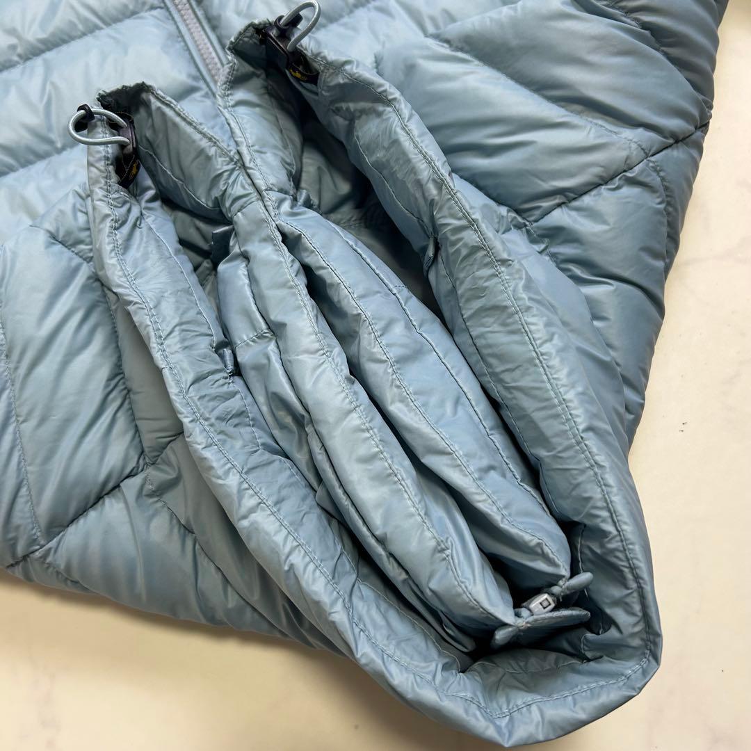 【美品】ポロラルフローレン 中綿ジャケット ブルー系 XL 刺繍ロゴ