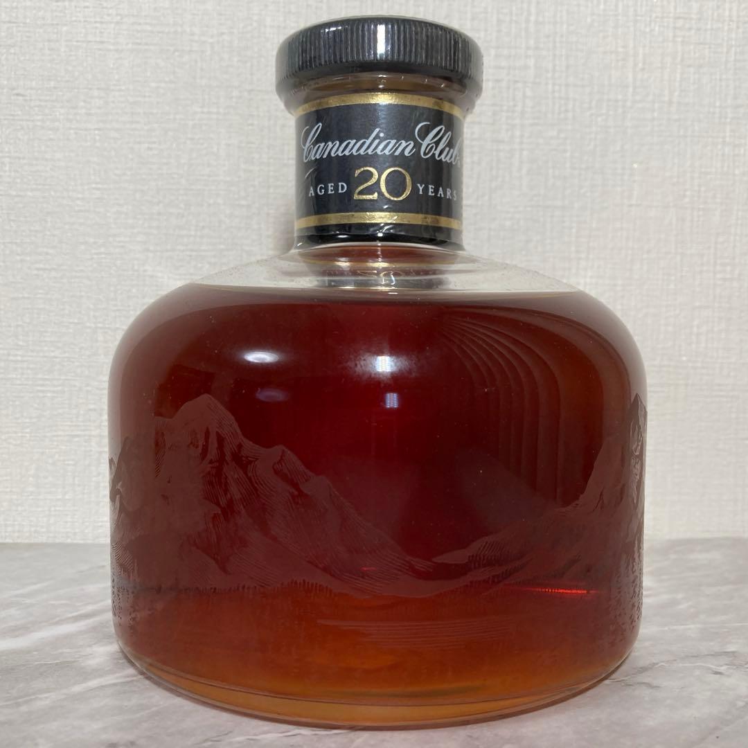 カナディアンクラブ　20年　デキャンタボトル