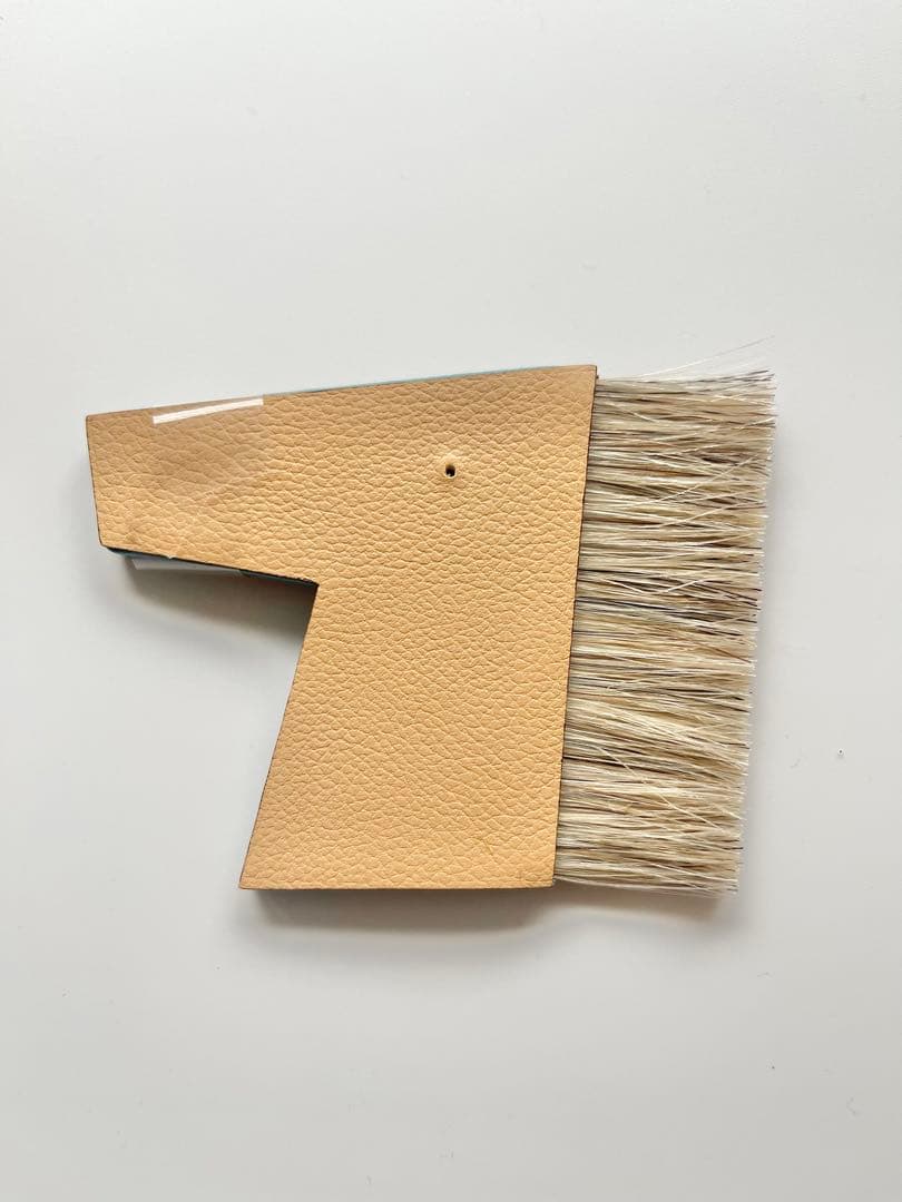 【未使用・箱付】HERMES エルメス ホースモチーフ ブラシ 馬型 希少 レア