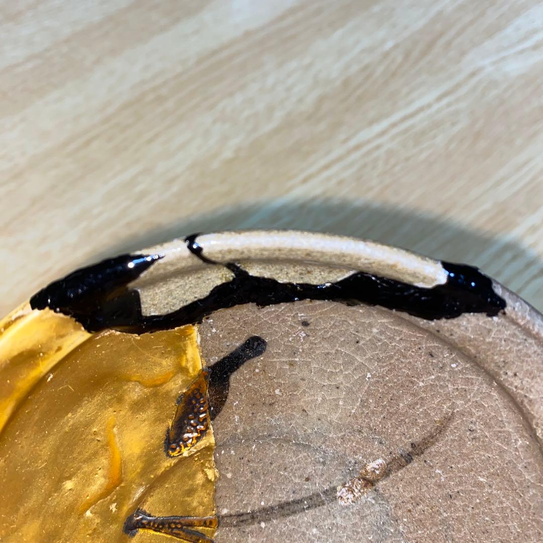 絵唐津　桃山江戸初期　継ぎあり