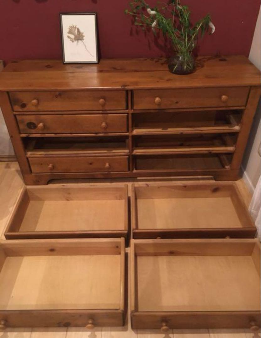 パイン材　無垢材　チェスト　vintage chest ペニーワイズ　コスガ