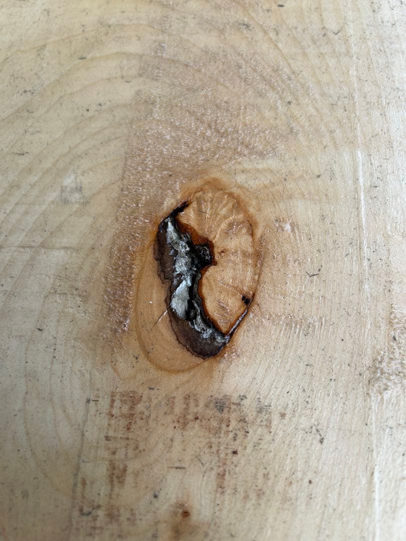 [即購入OK] 爆安出品！　栃(とち)耳付き一枚板　総無垢材極上杢　新品未使用