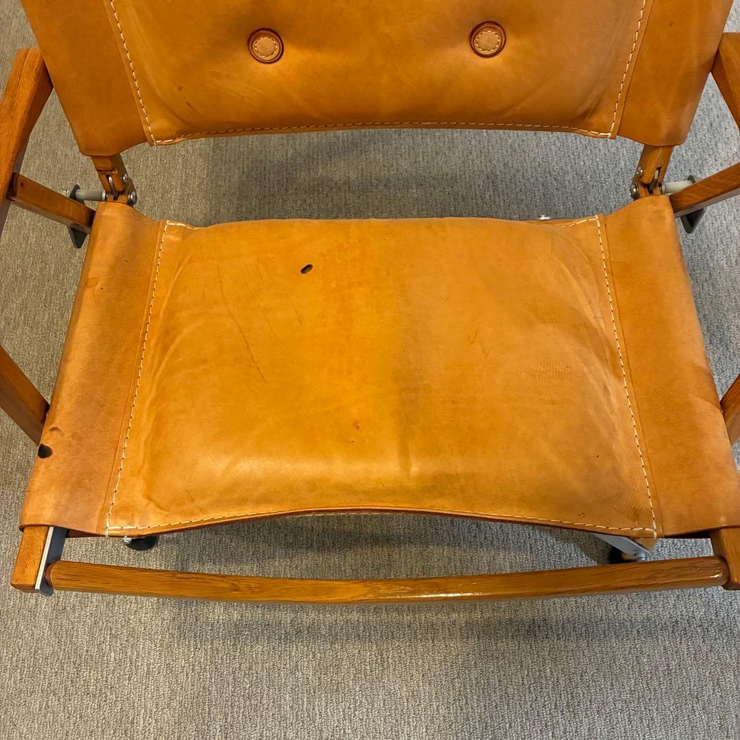 ピノワークス レザークッション カーミットチェアワイド NOVITA付き