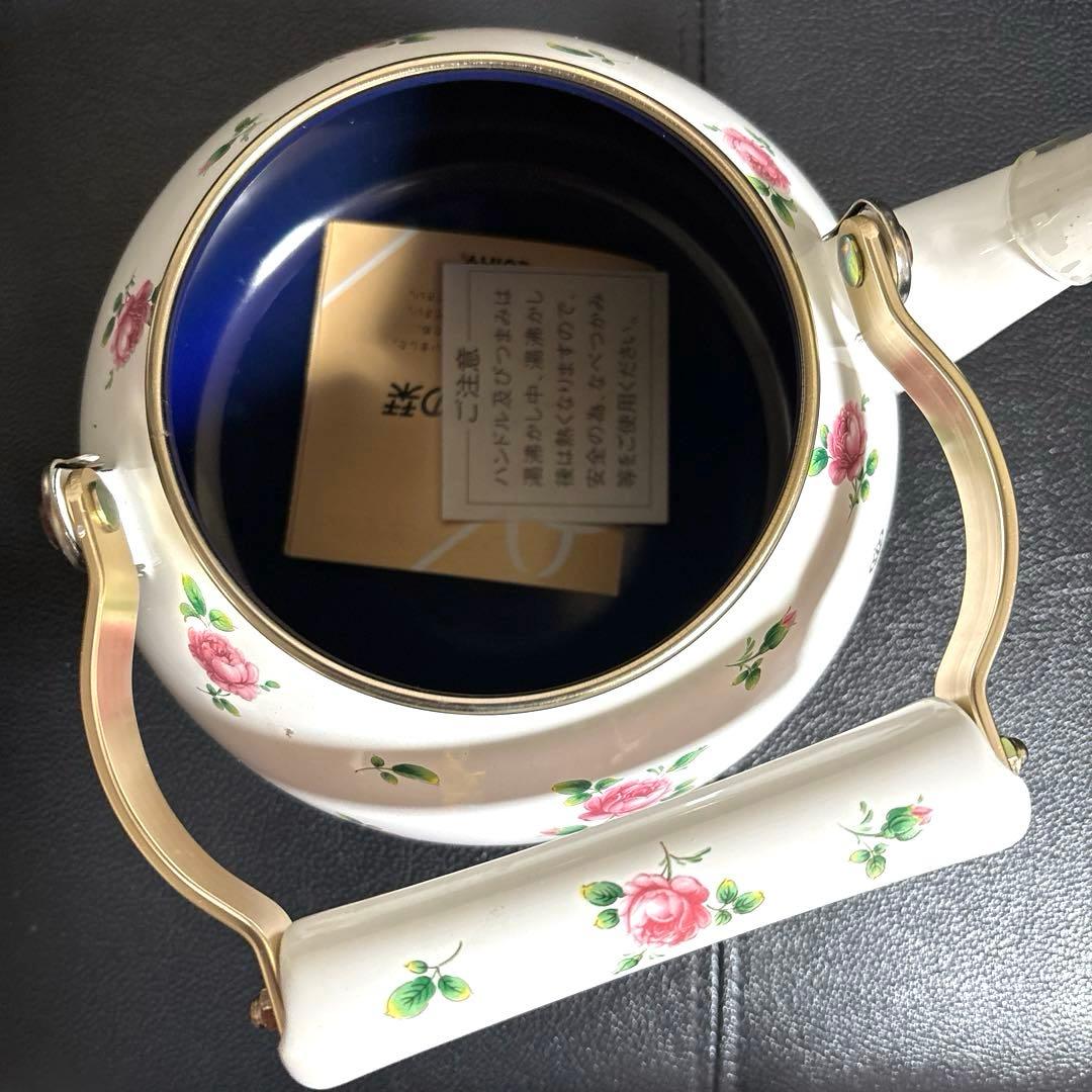ラ*ネ様 【未使用・美品✨】エジリー　ローズ　薔薇　ケトル　やかん