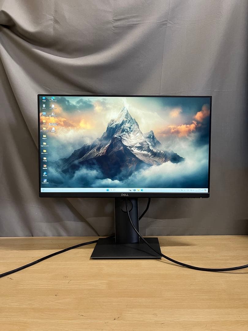 dell p2319H 23インチモニター　回転機能 高さ調整