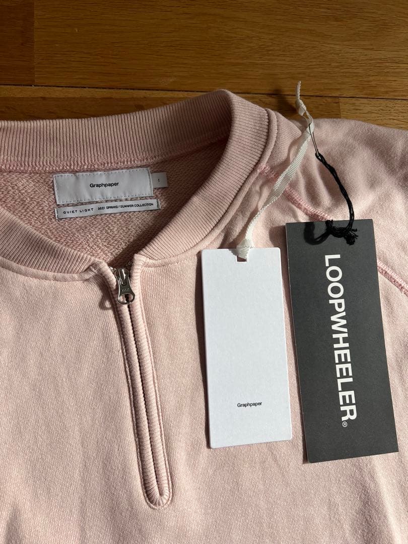 グラフペーパー✖️ループウィラー　スウェット