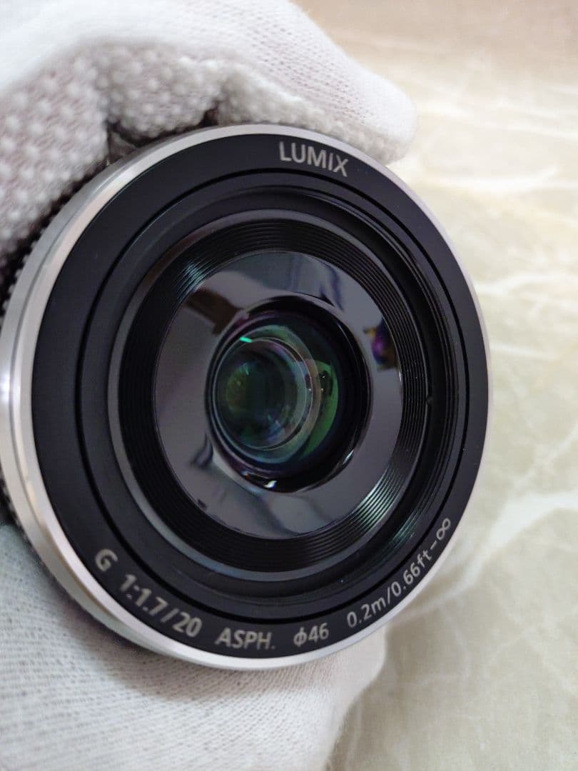 ルミックス G 20mm/F1.7 II ASPH. シルバー H-H020A