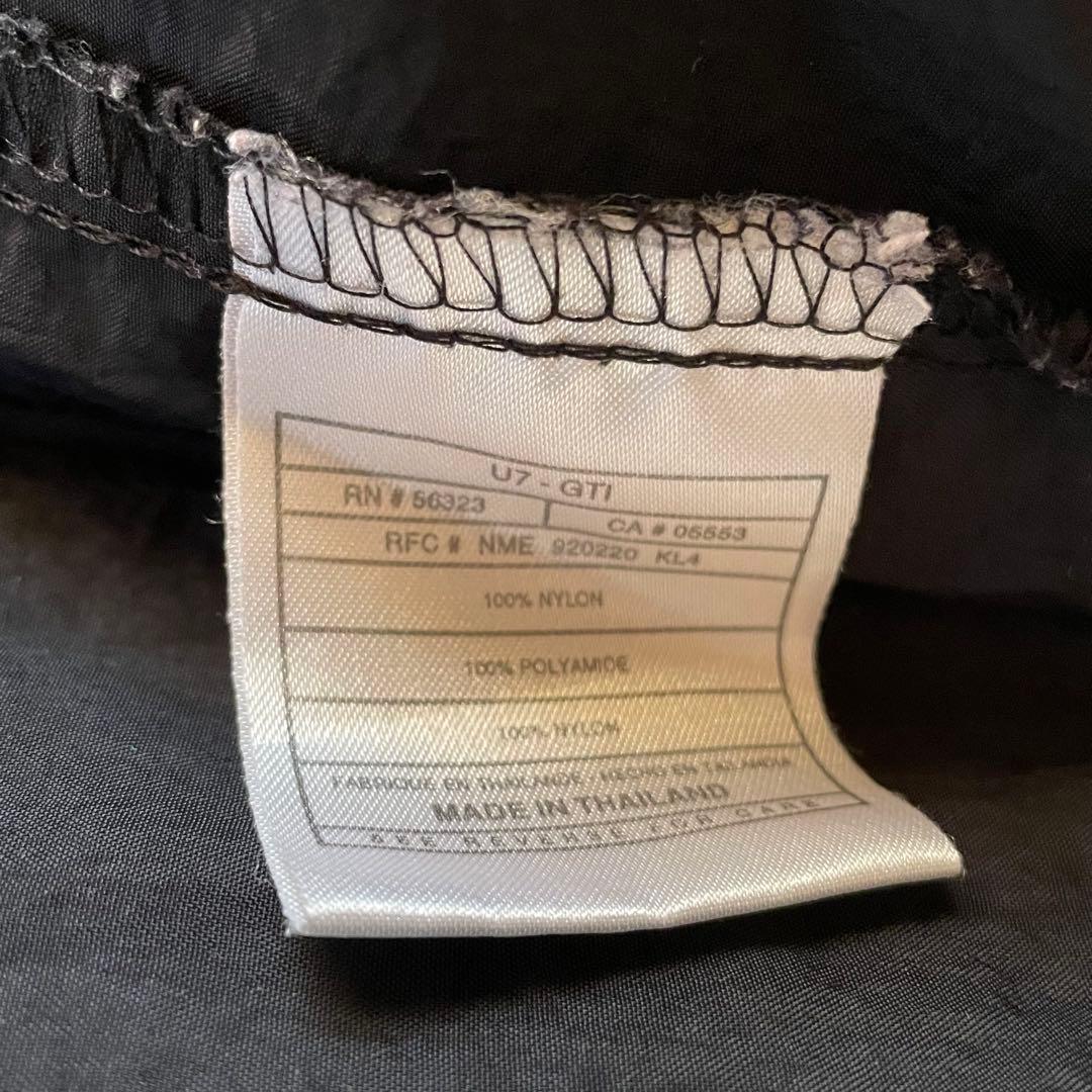 90's NIKE ナイキ ナイロン プルオーバー 銀タグ 黒