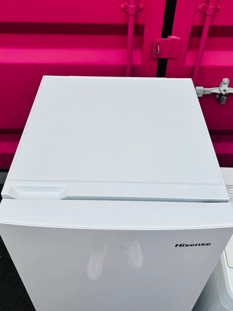 極美品ハイセンスホワイト家電／冷蔵庫150L＆洗濯機５.5kgセット
