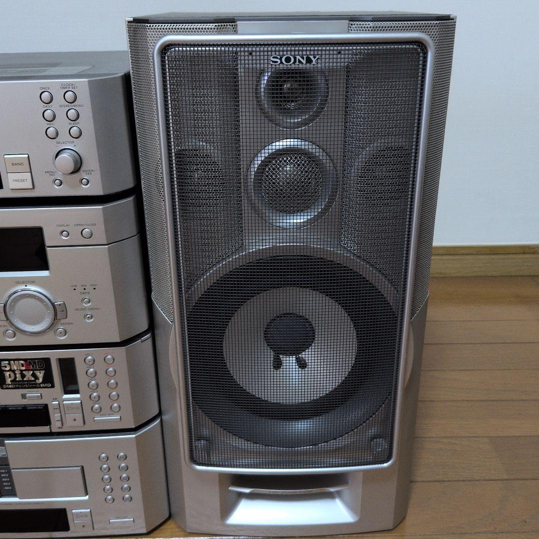SONY DHC-MD919 PIXY ピクシー シルバー ミニコンポ