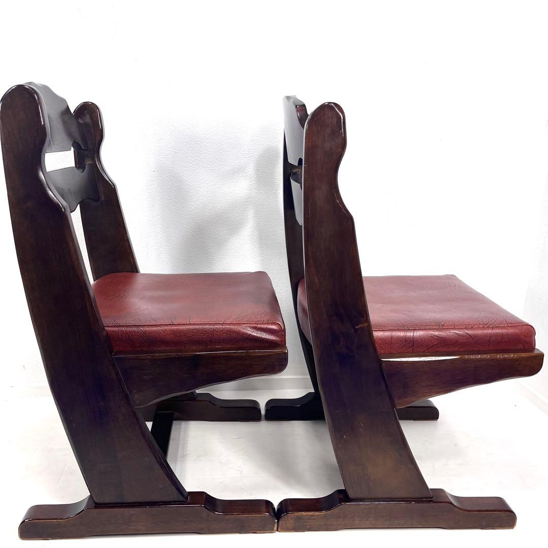カリモクkarimoku RUSTIC ルスティックダイニングチェア2脚　①