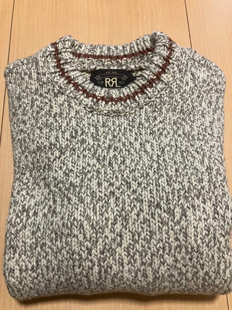 RRL ダブルアールエル　ニットセーター　S