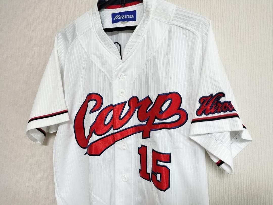 黒田博樹(広島東洋カープ)／ユニフォーム（サイズ：O／ミズノ製）