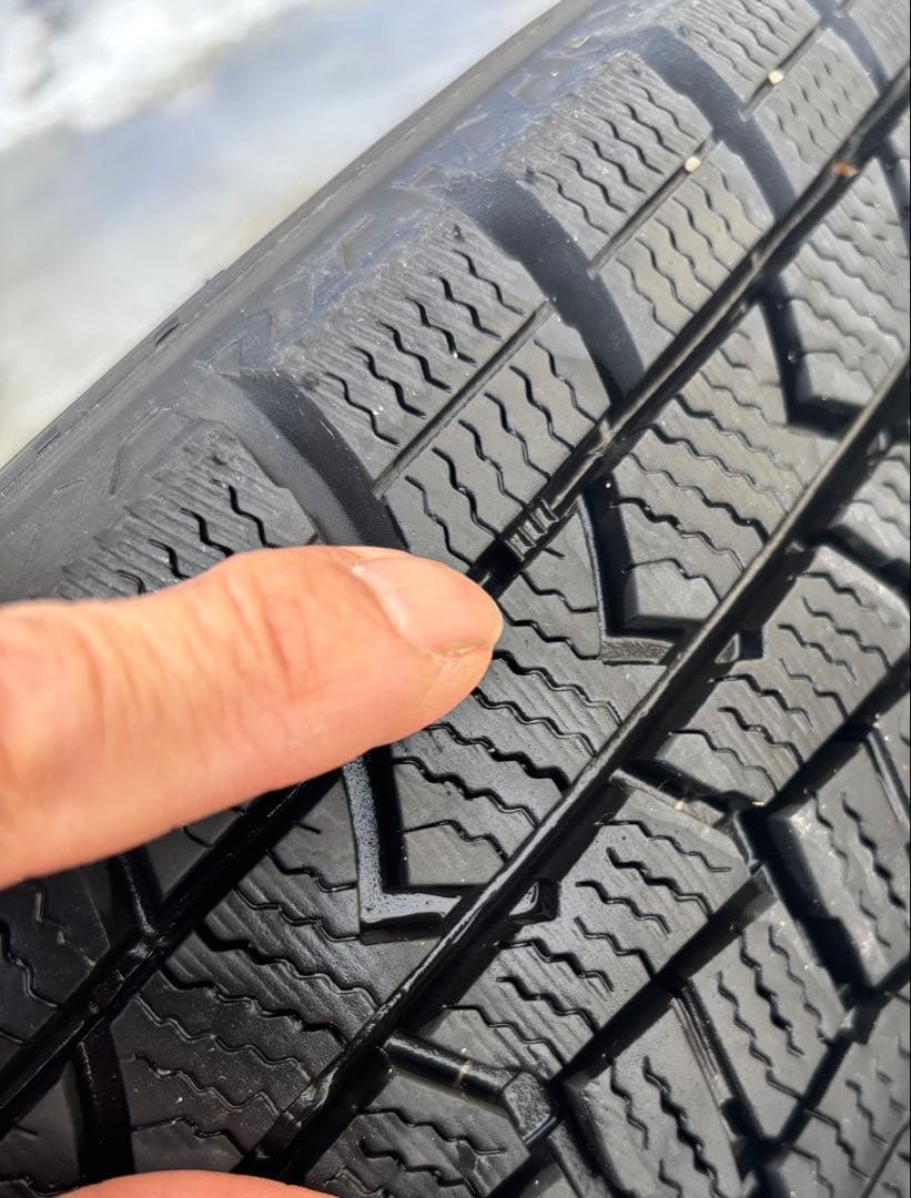 ② 155/65R13ダンロップ スタッドレスアルミホイール 2本セット送料無料