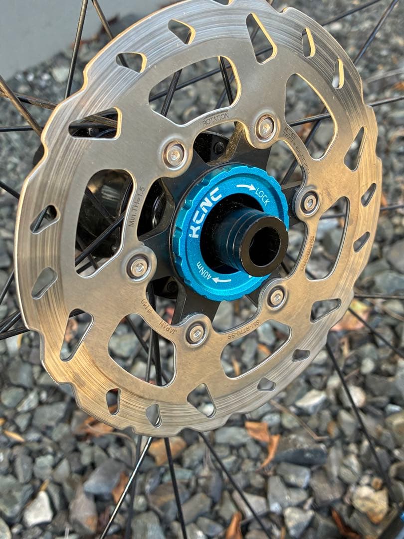 DISCホイール 700c TNI AL22W チューブレスレディ　ディスク