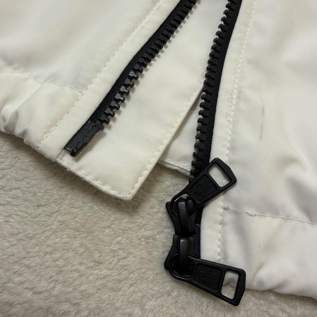 【美品サイズ5】モンクレール ミトス MYTHOS　ナイロンジャケット　ホワイト